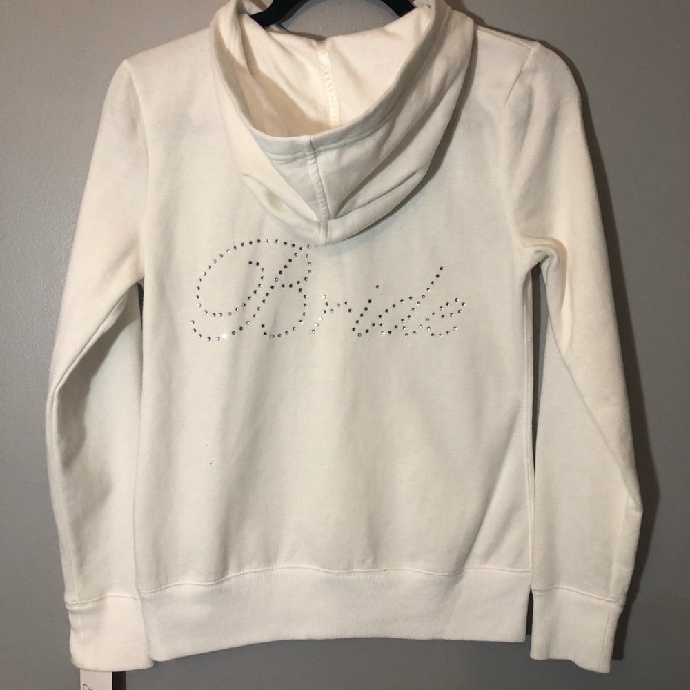 Bride zip up hoodie